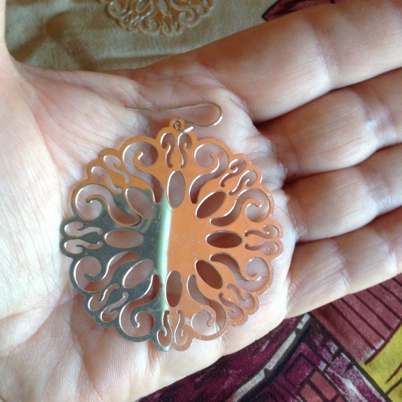 Delicate Boho Silver Earrings from Nordstrom's☀️ - Picture 2 of 5